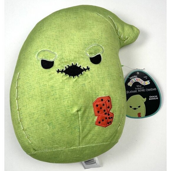 SQUISHMALLOWS 9" Green Disney The Nightmare Before Christmas OOGIE BOOGIE NWT - Picture 1 of 6